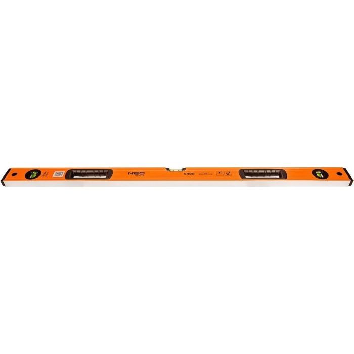 Рівень Neo Tools S 400 алюмінієвий, 40 см, 3 капсули, 1 отвір для рук (71-141) зображення 7