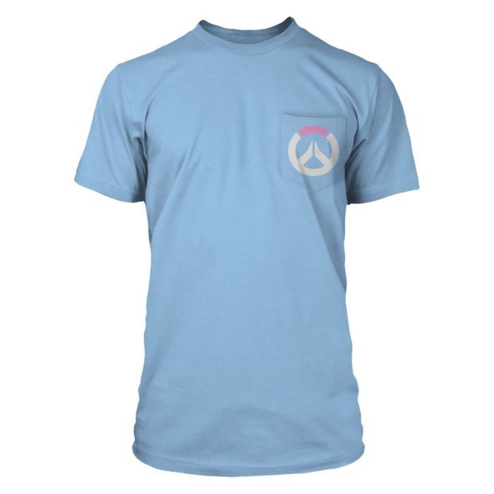 Футболка Jinx Overwatch - Pachimari Pocket Tee Light Blue, M (JINX-9265M)