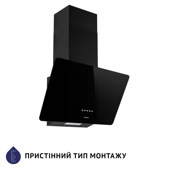 Витяжка кухонна Minola HDN 5224 BL 700 LED зображення 2