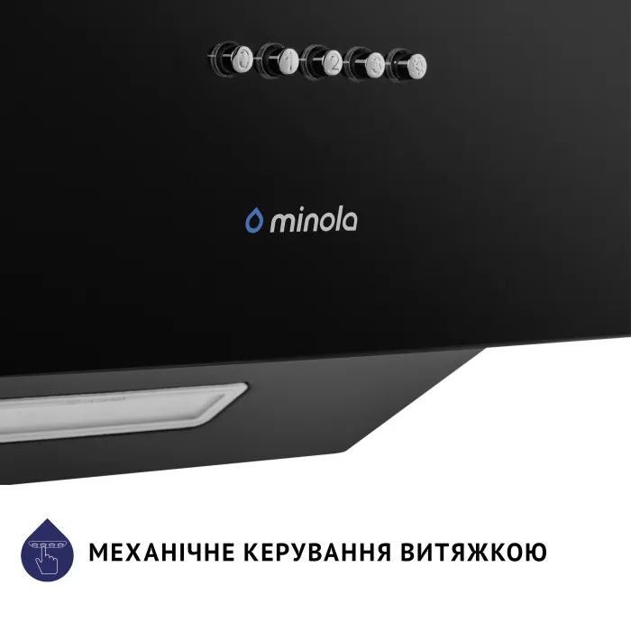 Витяжка кухонна Minola HDN 5224 BL 700 LED зображення 9