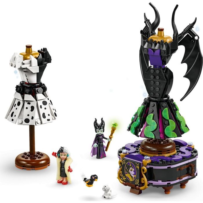 Конструктор LEGO Disney Classic Сукні Малефісенти та Лютелли де Віль (43262) зображення 3