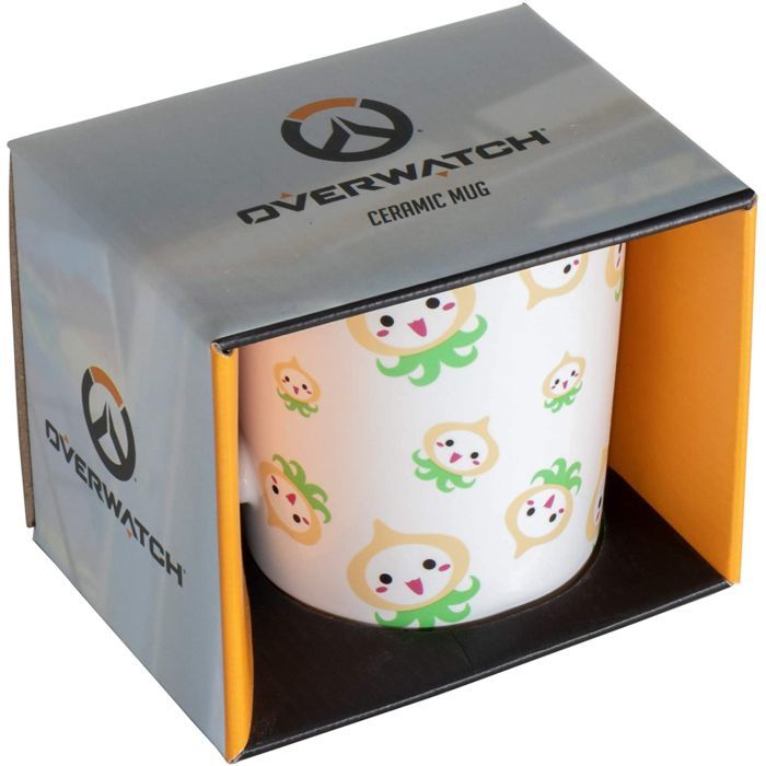 Чашка Jinx Overwatch Pachimari Ceramic Mug-N/A-Green/White (JINX-9279) изображение 3