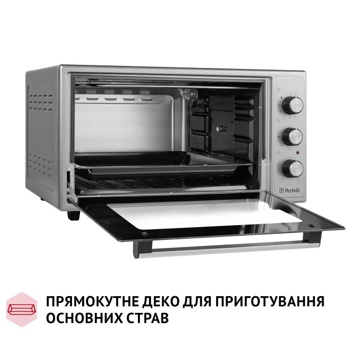 Электропечь Perfelli MIRAGE 48 BLACK изображение 8