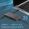 Концентратор Promate USB Hub 6 ports mediahub-c6.black (mediahub-c6.black) зображення 6