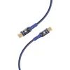 Дата кабель USB-C to USB-C lucidline-cc200.navy Promate (lucidline-cc200.navy)