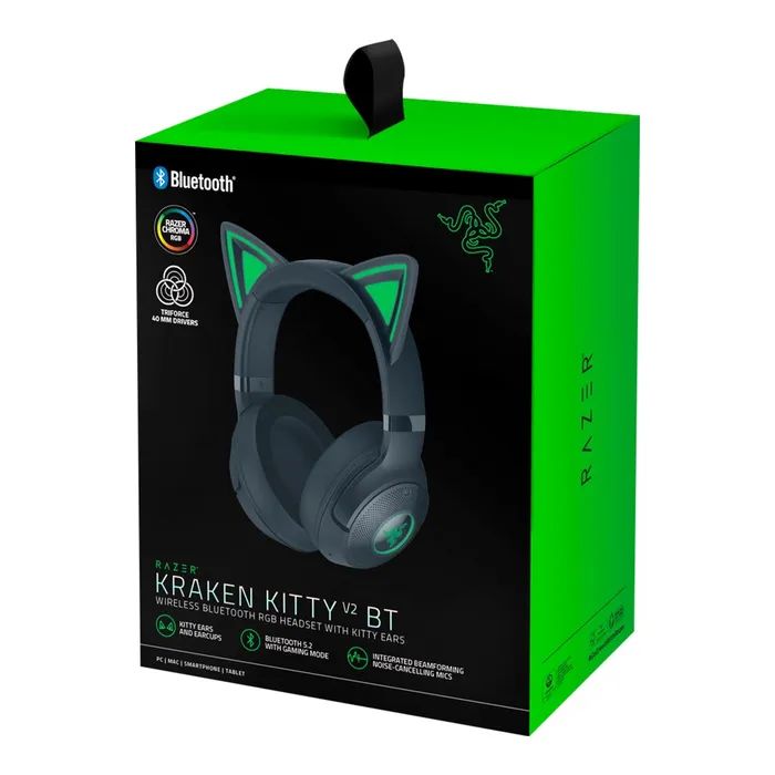Наушники Razer Kraken Kitty V2 Bluetooth Black (RZ04-04860500-R3M1) изображение 7