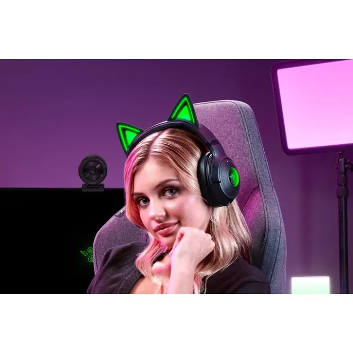 Наушники Razer Kraken Kitty V2 Bluetooth Black (RZ04-04860500-R3M1) изображение 9