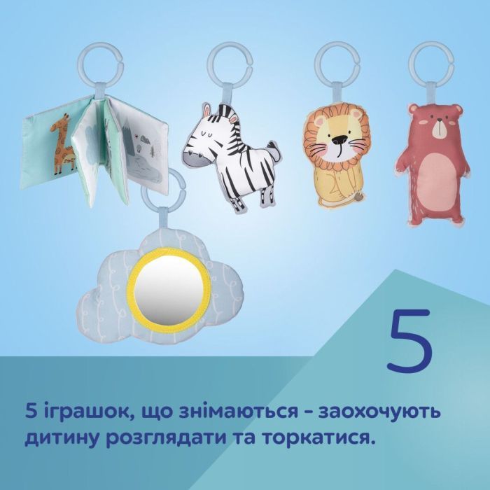Детский коврик Canpol 0 Safari - бежевый (81/101) изображение 10