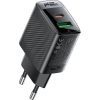 Зарядний пристрій Acefast 2xUSB 30W (USB-C+USB-A) Gan A98 Black (6974316283263) зображення 3