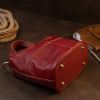 Сумка Vintage Красная (20405) изображение 8