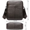 Сумка Vintage Коричневая (14993) изображение 4