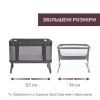 Кроватка Chicco Next2Me Forever 3 в 1 темно-серый (79650.27) изображение 4