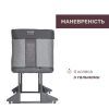 Кроватка Chicco Next2Me Forever 3 в 1 темно-серый (79650.27) изображение 6
