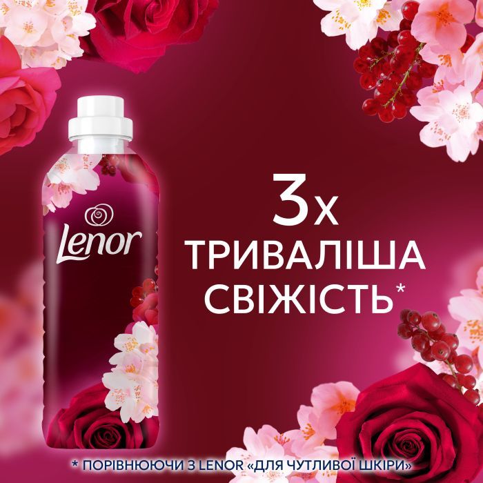 Кондиціонер для білизни Lenor Рубіновий жасмин 1.239 л (8700216724616) зображення 7