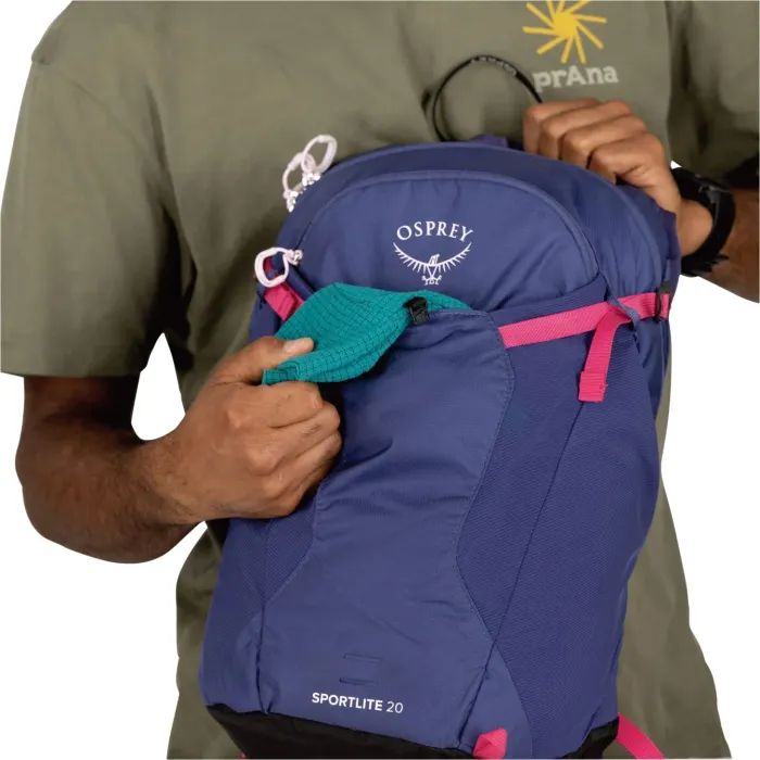 Рюкзак туристичний Osprey Sportlite 20 alkaline/hotspot pink - O/S - синій/рожевий (009.4058) зображення 5
