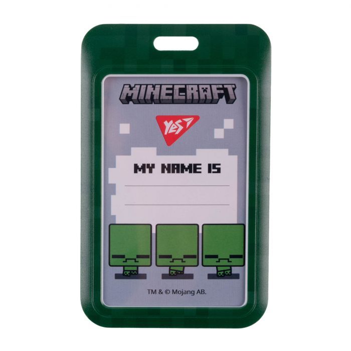 Бейдж Yes вертикальный Minecraft слайдер (940322)
