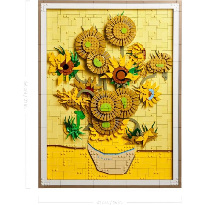 Конструктор LEGO ART Vincent van Gogh — Соняшники (31215) зображення 5
