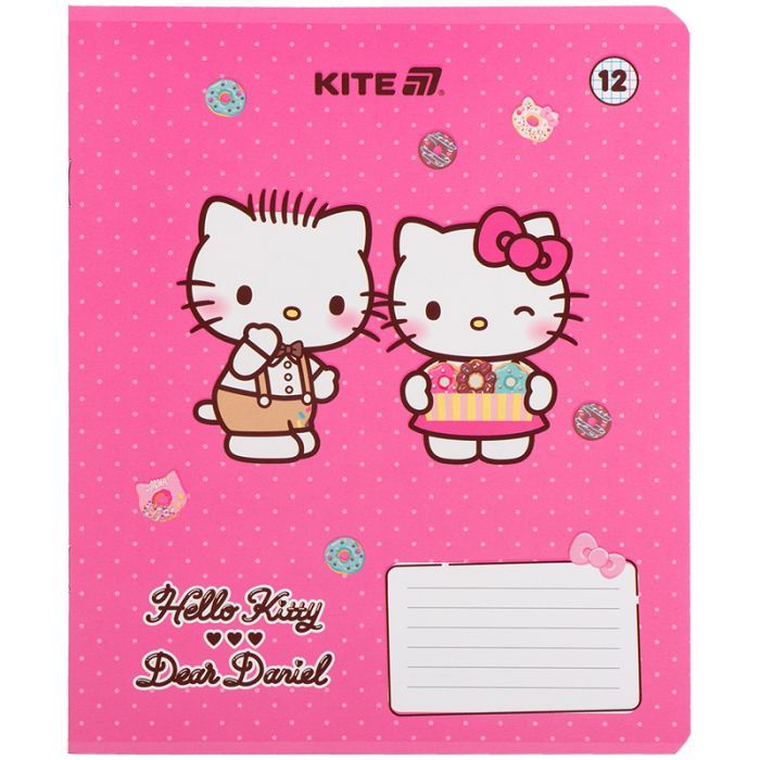 Зошит Kite Hello Kitty, 12 аркушів, клітинка (HK25-232-2) зображення 10