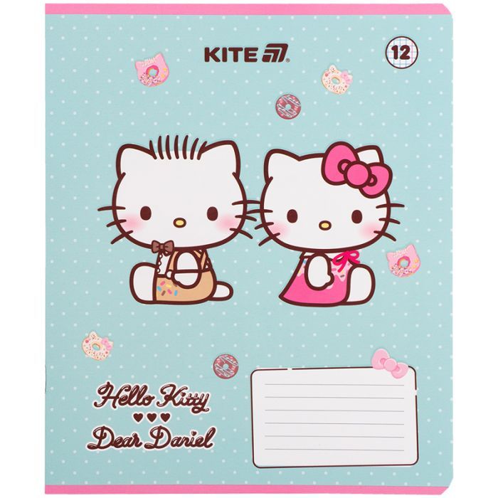 Зошит Kite Hello Kitty, 12 аркушів, клітинка (HK25-232-2) зображення 12