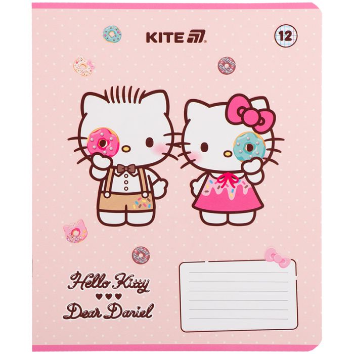 Тетрадь Kite Hello Kitty, 12 листов, клетка (HK25-232-2) изображение 8