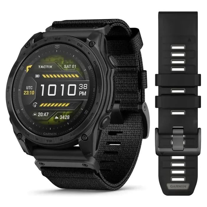 Смарт-часы Garmin Tactix 8 Standard, AMOLED 51mm, GPS смарт-годинник (010-03406-01)