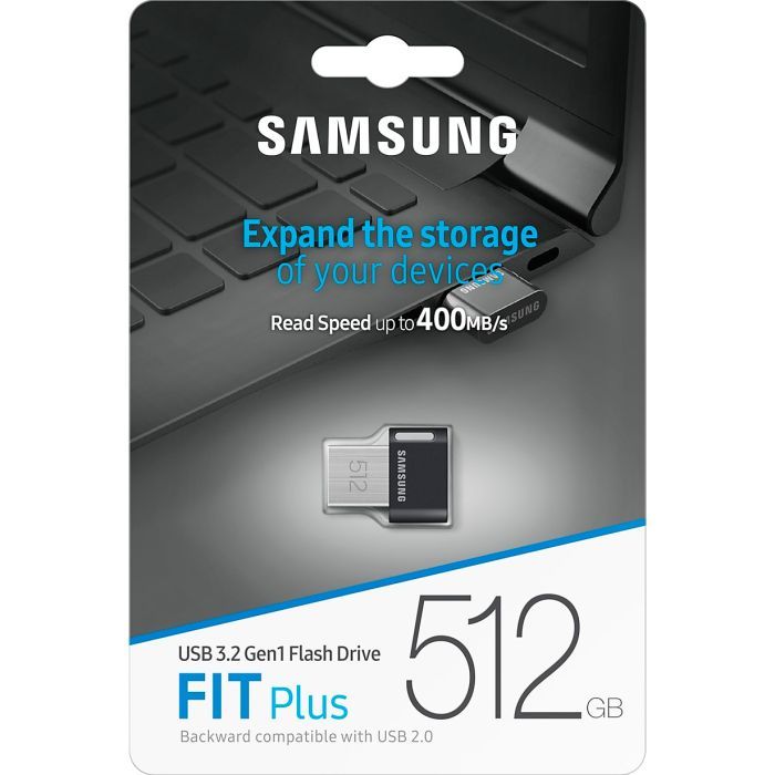 USB флеш накопитель Samsung 512GB Fit Plus USB 3.2 (MUF-512AB/APC) изображение 7