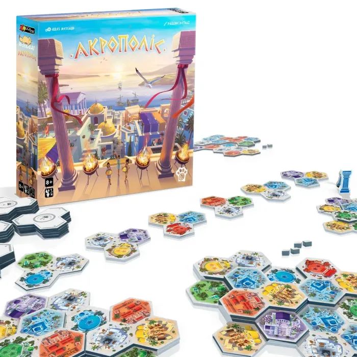 Настольная игра WoodCat Акрополис (Akropolis) (укр.) (ВР_А) изображение 5
