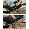 Крісло складане Naturehike Clamshell 001 Triangle Folding Moon Chair Чорне (6975641880608) зображення 5