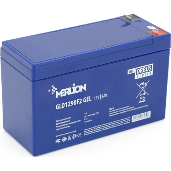 Батарея к ИБП Merlion GLO 12V 9Ah GEL (GLO1290F2 GEL)
