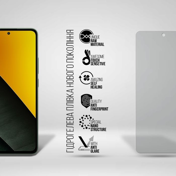 Плівка захисна Armorstandart Matte Xiaomi Poco M7 Pro 5G (ARM83166) зображення 2