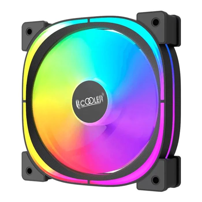 Кулер для корпуса PcCooler EF 120 ARGB BK 3 IN 1 Black изображение 3