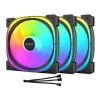 Кулер для корпуса PcCooler EF 120 ARGB BK 3 IN 1 Black