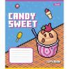 Зошит 1 вересня Candy sweet А5 12 аркушів коса лінія (767201) зображення 4