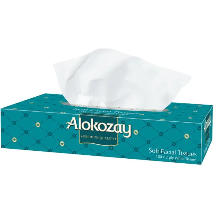 Салфетки косметические Alokozay 2 слоя 100 шт. (5904825069516)