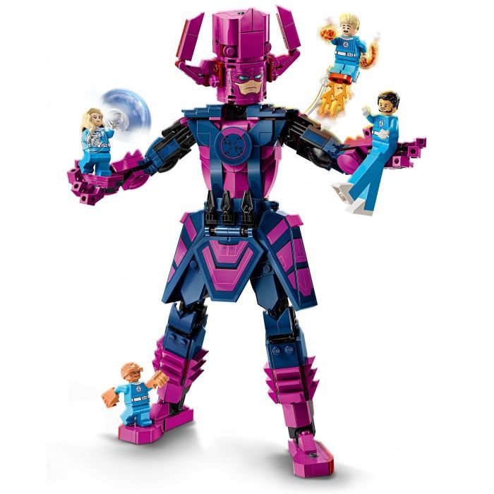 Конструктор LEGO Marvel Фантастическая четверка против Галактуса: фигурка для сборки (76316) изображение 4
