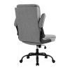 Офисное кресло GT Racer B-3021 Gray (B-3021 Fabric Gray) изображение 4