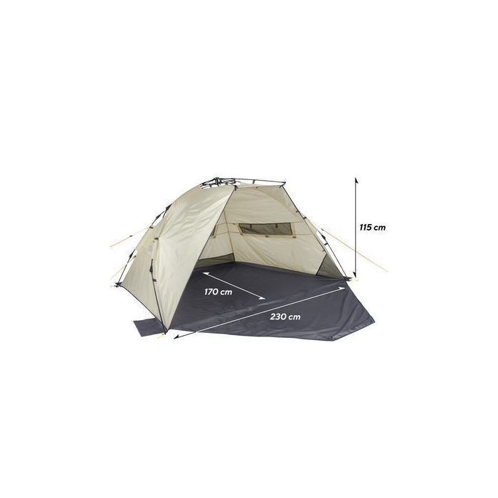 Палатка Uquip Speedy XL UV 50+ Sand/Grey (241007) (DAS303224) изображение 7