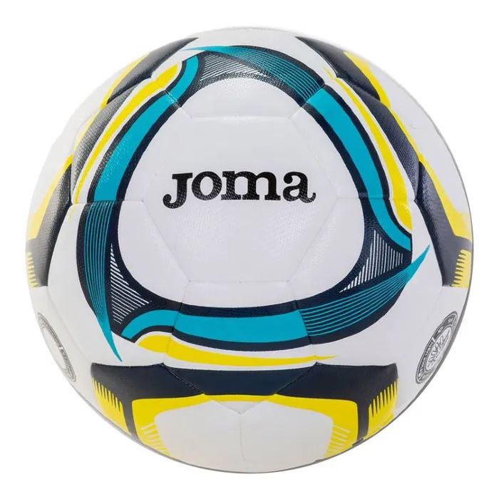 М'яч футбольний Joma LIGHT HYBRID 400531.023 size 5 Біло-синьо-жовтий (8424309028909)