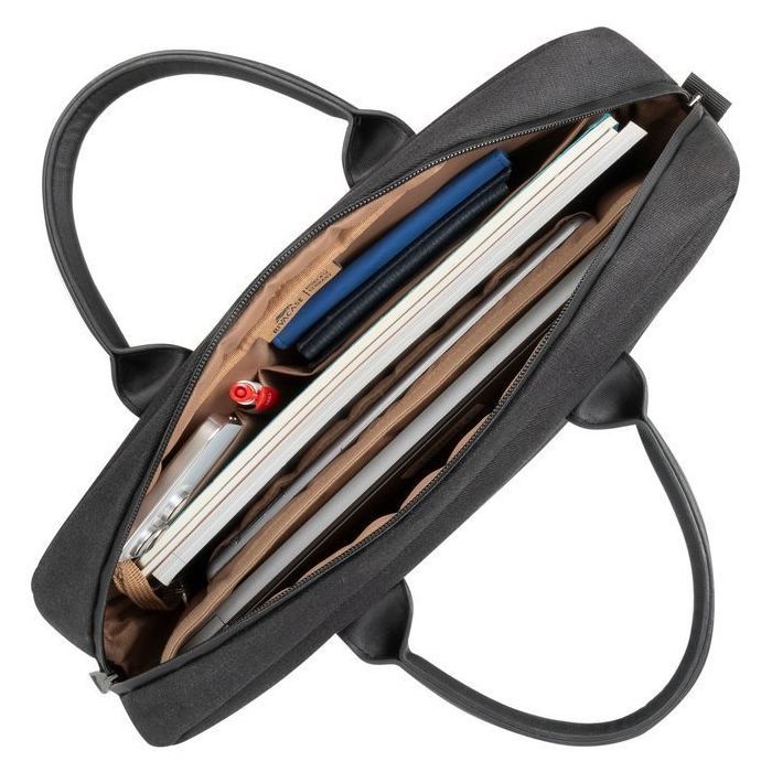 Сумка для ноутбука RivaCase 15" 8124 Clark Black ECO (8124BlackECO) изображение 9