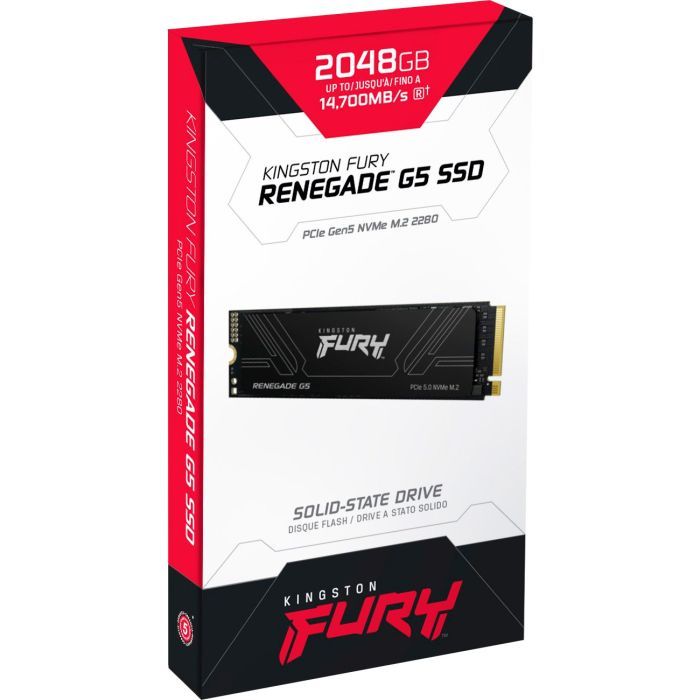 Накопитель SSD M.2 2280 2TB FURY Renegade G5 Kingston (SFYR2S/2T0) изображение 4
