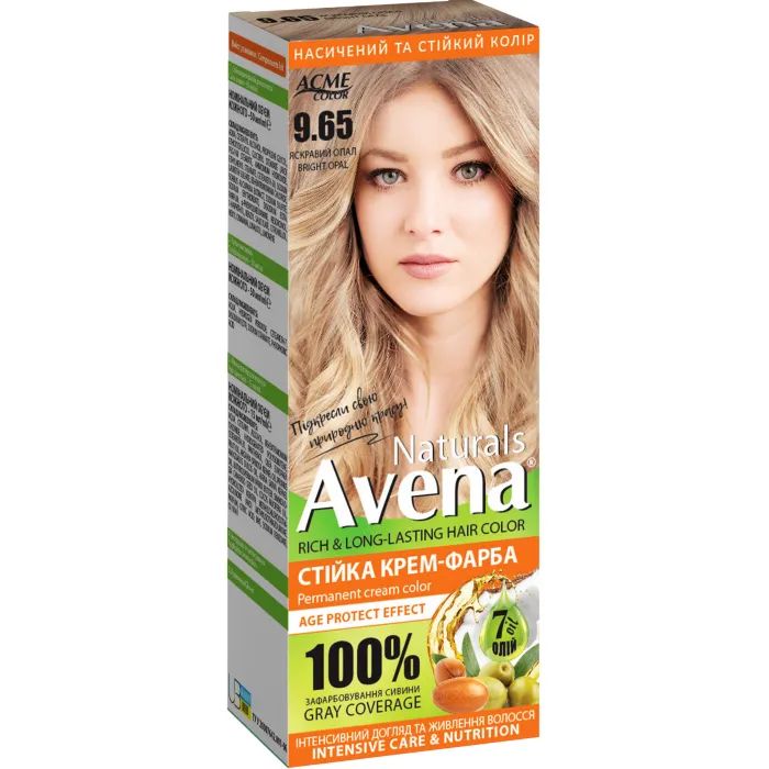 Краска для волос Acme Color Avena Naturals Стойкая 7.1 - Cold Blonde Brown (4823115503121)