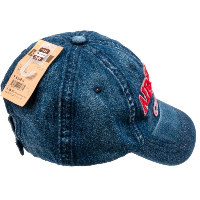 Кепка детская Kitti джинсовая (Y8330-3-54B-lightblue) изображение 3