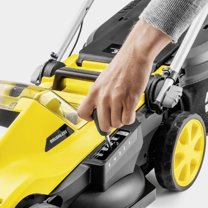 Газонокосилка Karcher LMO 34-18 Dual 18V, 34см, 25-60мм (1.445-411.0) изображение 3