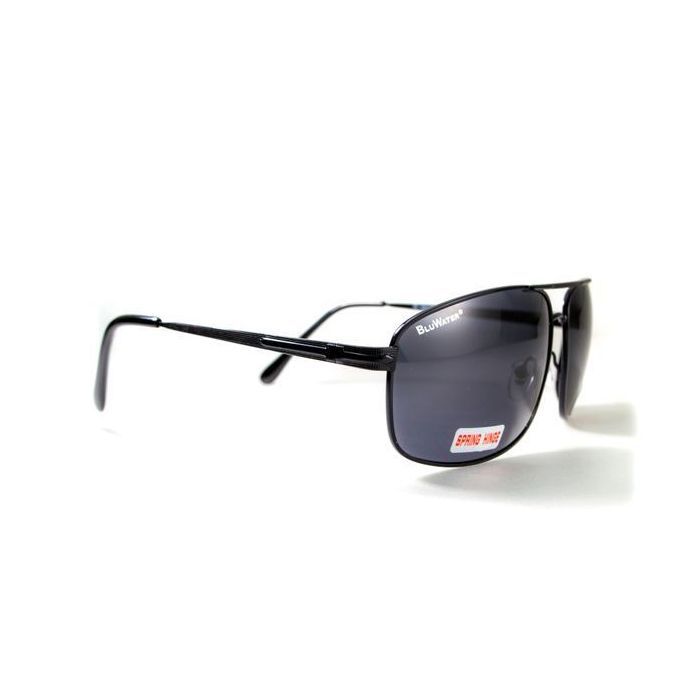 Сонцезахисні окуляри BluWater Navigator-2 Polarized Сірі (4НАВИ2-ЧМ20П)
