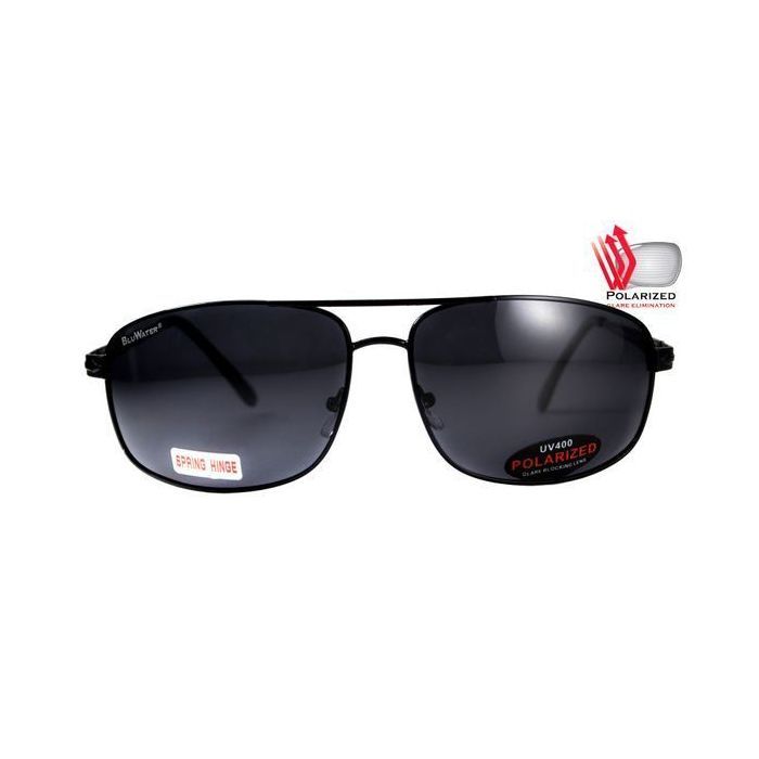 Сонцезахисні окуляри BluWater Navigator-2 Polarized Сірі (4НАВИ2-ЧМ20П) зображення 2