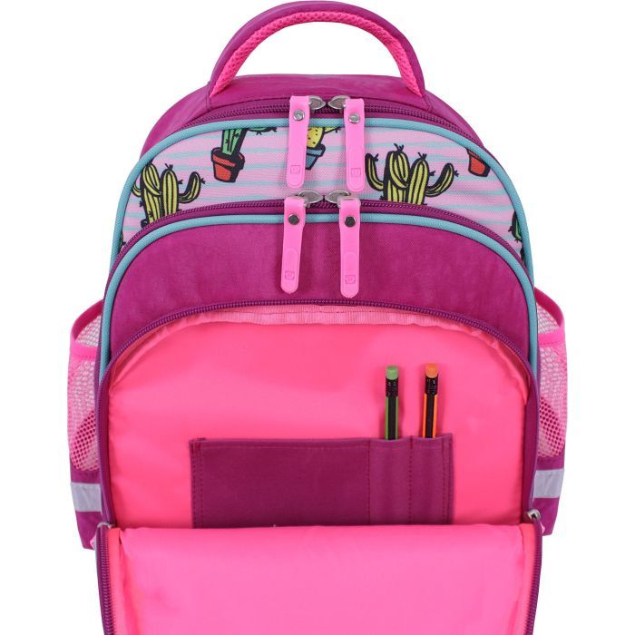 Рюкзак шкільний Bagland Mouse 143 малиновий 617 (0051370) (80226342) зображення 5
