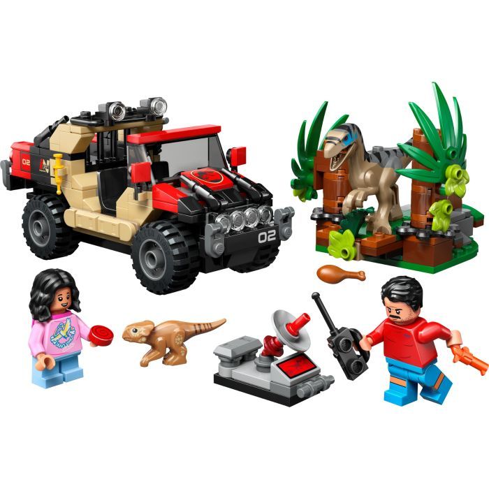 Конструктор LEGO Jurassic World Побег по бездорожью от раптора (76972) изображение 2
