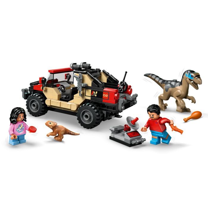 Конструктор LEGO Jurassic World Побег по бездорожью от раптора (76972) изображение 3
