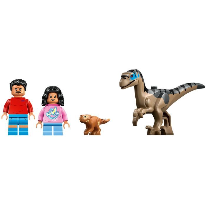 Конструктор LEGO Jurassic World Побег по бездорожью от раптора (76972) изображение 6
