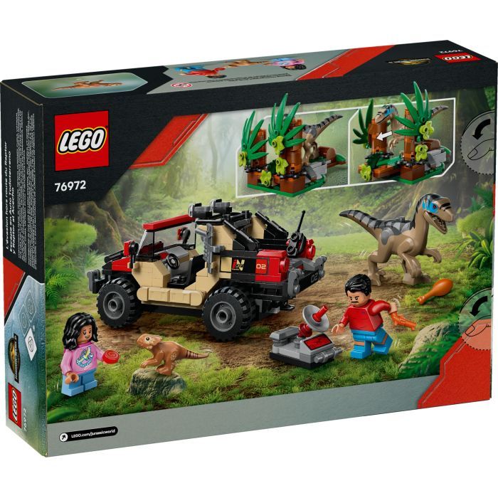 Конструктор LEGO Jurassic World Побег по бездорожью от раптора (76972) изображение 7